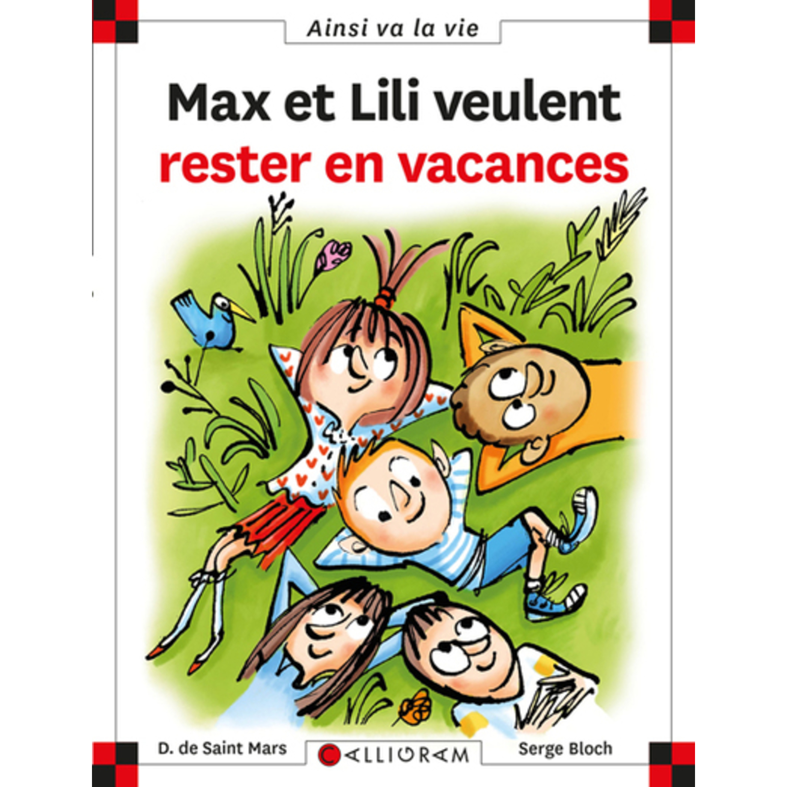 N Max Et Lili Veulent Rester En Vacances Papeteries