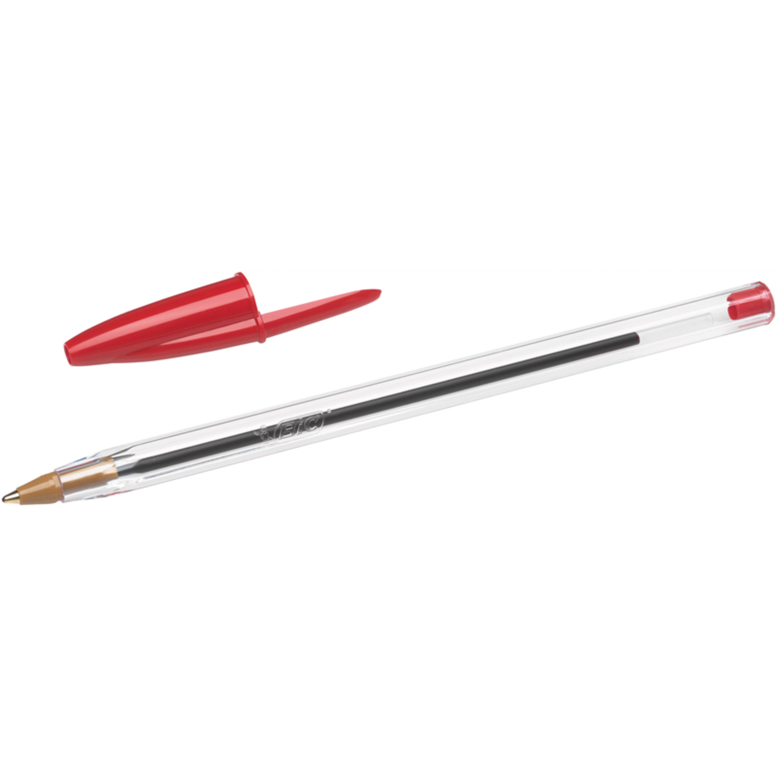 CRISTAL MEDIUM STYLO BILLE ROUGE K111103 Papeteries D Arvor