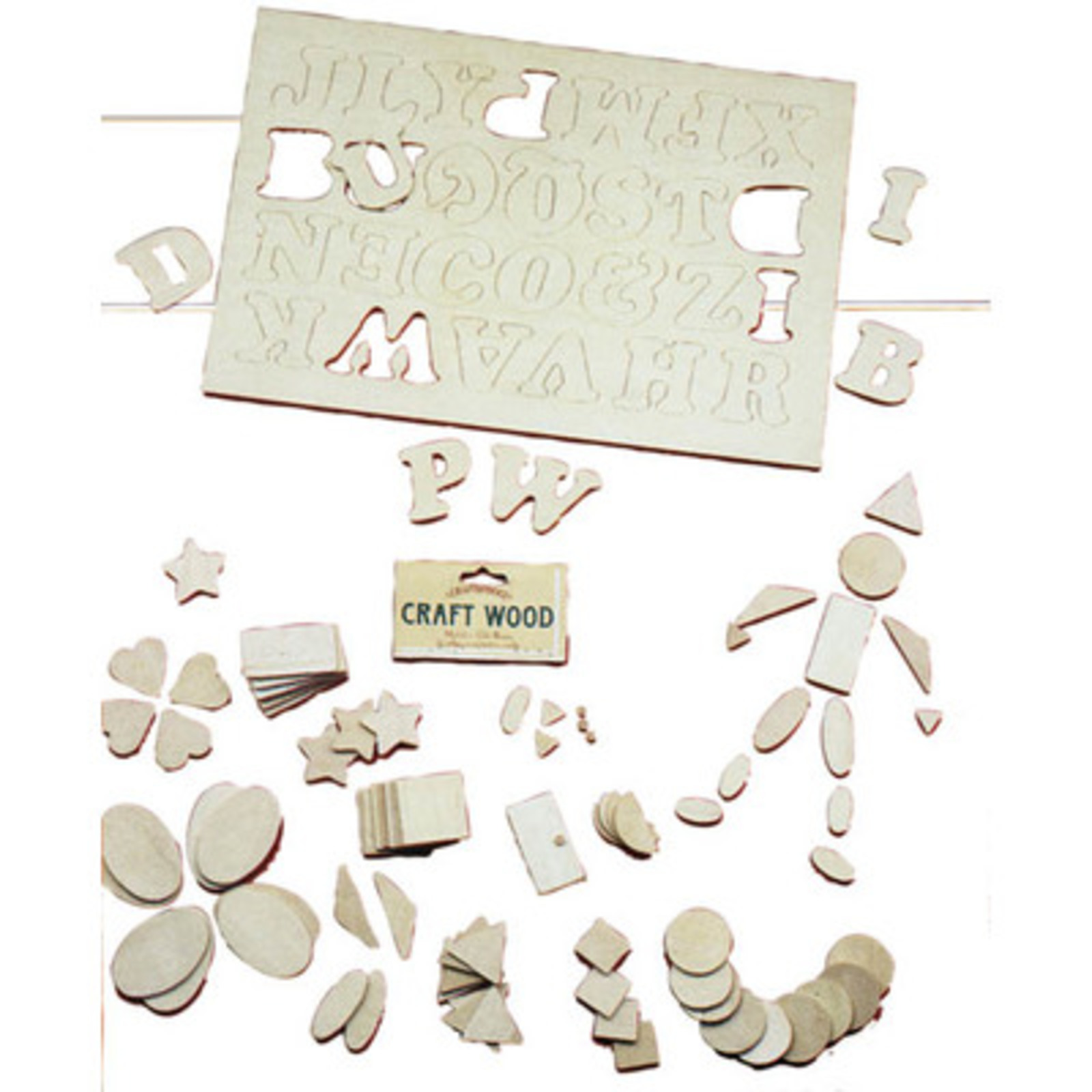 ALPHABET LETTRES EN BOIS 26 PIECES K751158 Papeteries D Arvor