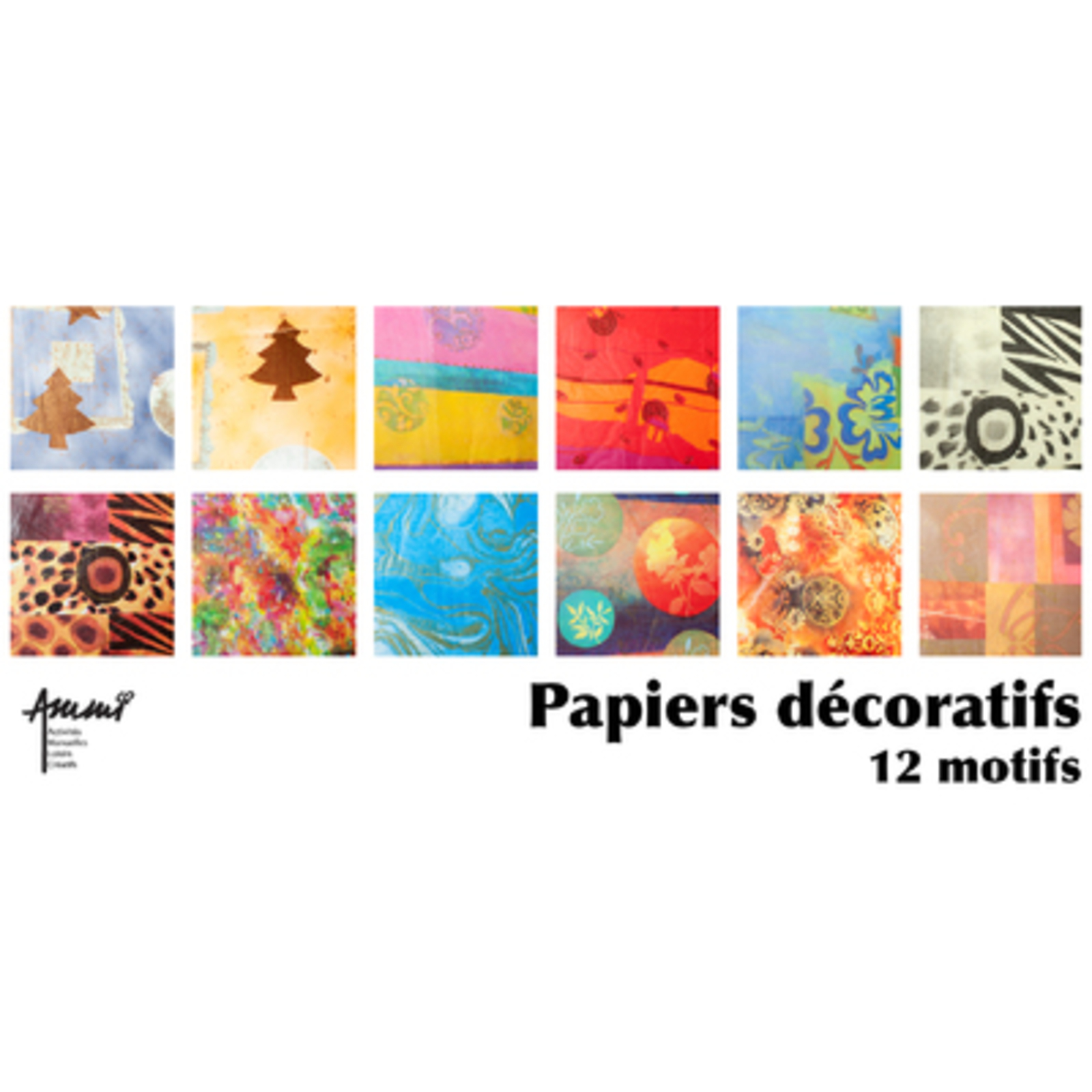 Papier Pour Deco Avec Vernis Colle Lot De Feuilles X Mod L