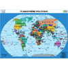 PLANISPHERE RELIEF - PLANISPHERE POLITIQUE - CARTE MURALE